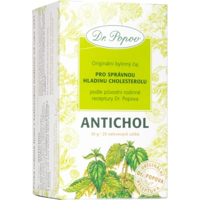 Dr.Popov Antichol porcovaný 30 g