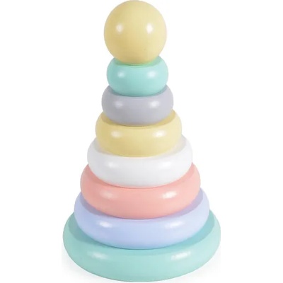 Moni Toys Дървени пръстени за редене 2542