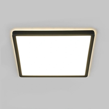 Videx Led плафон 24w, квадрат, черен, 4000k - videx (vl-dl3s-244b)