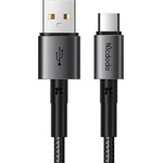 Mcdodo Кабел за данни - Mcdodo (CA-3590) - Type-C → USB-A, PD бързо зареждане, 3A, 100W, 1.2m - Черен