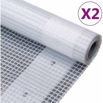 zahrada-XL krycí plachty 2 ks 4 x 10 m 260 g/m² bílé 3082832