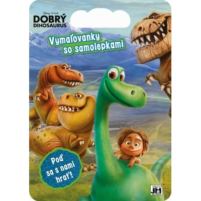 Vymaľovanky so samolepkami Dobrý Dinosaurus