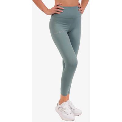 Bežecké nohavice leggings basic petrolejová zelená