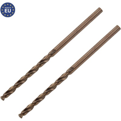 GROSS Свредло за метал, спирално, 2, 5 мм, HSS-Co, 2 бр. // Gross 72304 (72304)