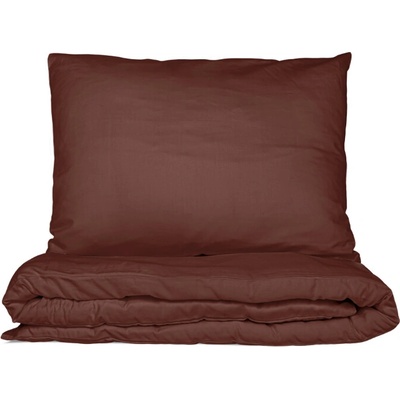 Takoy bavlna obliečky Renforcé tmavá mocha mousse-HT-01120 140x200 70x90