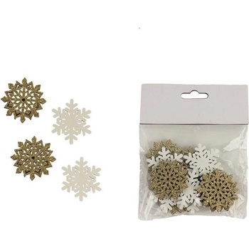 Vločka na nalepenie 12ks D3462-29