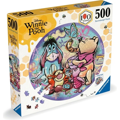 Ravensburger Medvedík Pú kruhový 500 dielov
