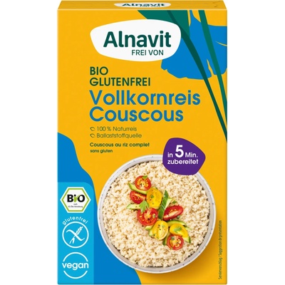 Alnavit Био пълнозърнест ориз кус-кус - 300 г