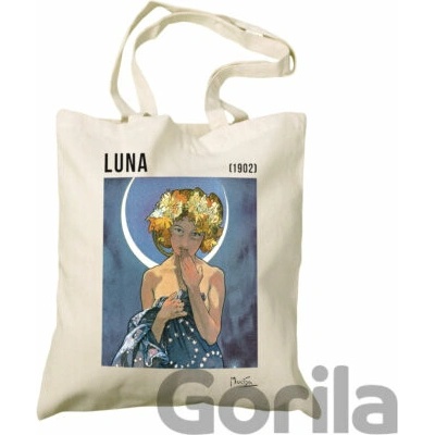 Plátěná taška Alfons Mucha Luna