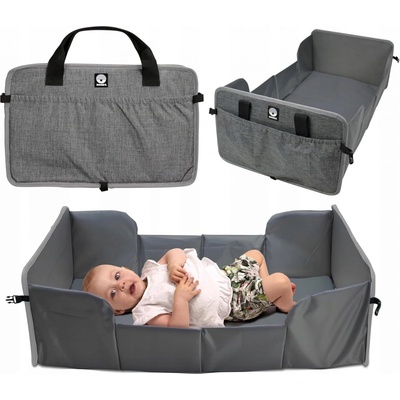 Dooky Cestovní postýlka Traveller Grey Melange