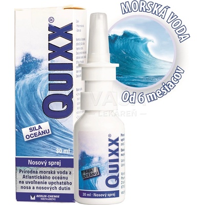Quixx hypertonický nosný sprej 30 ml