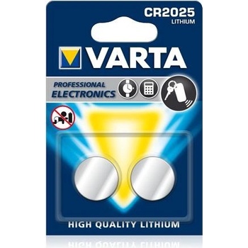 Varta CR 2025 2ks 6025101402
