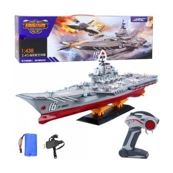 LeanToys R/C Aircraft Carrier Lights 30 km/h 1: 438