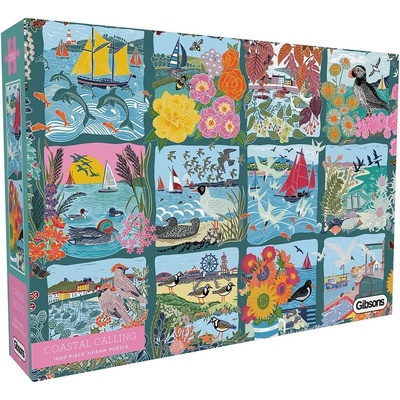 Gibsons Пъзел Gibsons от 1000 части - Крайбрежно повикване (G7162)