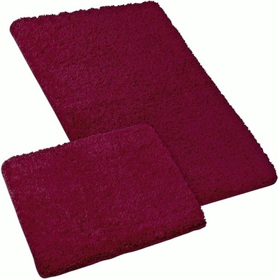 Bellatex Sada kúpeľňových predložiek Micro bordó 60 x 100 cm / 60 x 50 cm