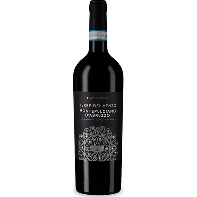 Cantina Tollo Terre del Vento Montepulciano d'Abruzzo 2023 Červené suché 13% 0,75 l (holá láhev)