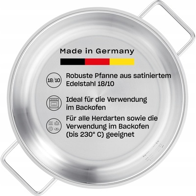Fissler Tradiční pánev nerezová ocel 24 cm