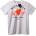 NOONEBRAND Тениска с вълк и рози Nostalgia - 2XL, White