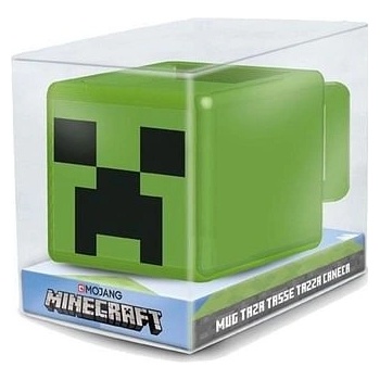 Stor Hrnek Minecraft Creeper 3D 445 ml