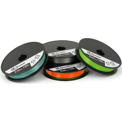 Shimano pletená šňůra Kairiki 4 150m 0.315mm 29,9kg Steel Gray