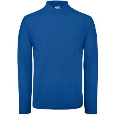 B&C pánská polokošile s dlouhým rukávem PUI12 Royal blue