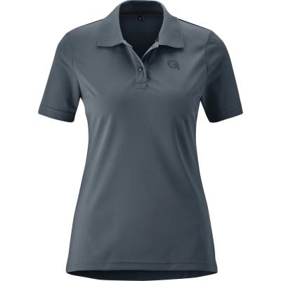 Gonso Дамска фланелка с къс ръкав за колоездене Gonso Women's Essential Poloshirt Cycling jersey - Outerspace - размер 38 (EU) (156-1182-0813)