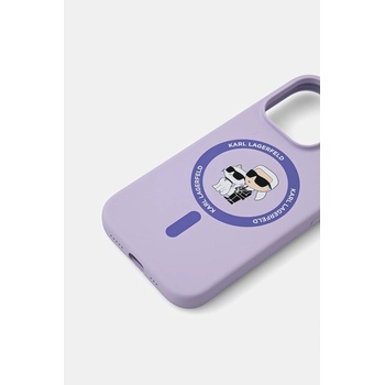 KARL LAGERFELD Кейс за телефон Karl Lagerfeld iPhone 16 Pro (KLHMP16LSCMKCRHU)