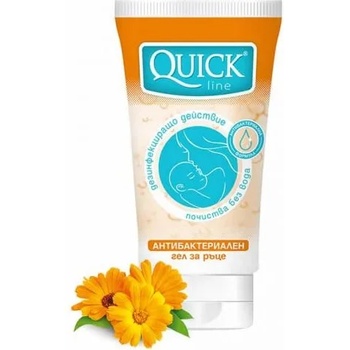 Image 1 of Quickline Антибактериален гел за ръце Quickline - 50 ml