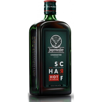 Jägermeister Scharf 33% 0,7 l (čistá fľaša)