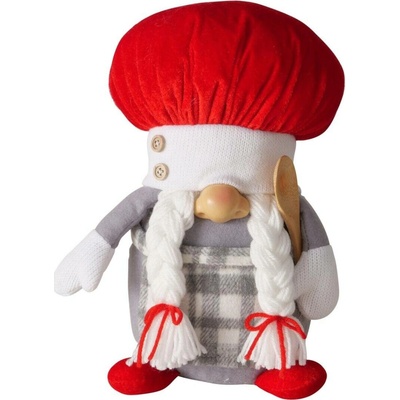 Boltze Home Textilní figurka kuchaře COOKY, výška 28 cm, vícebarevná vícebarevná