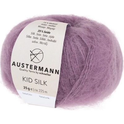 Pletací příze Austermann Kid Silk Barva: 24 MAUVE