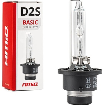 AMiO HID výbojka D2S 6000K xenonová