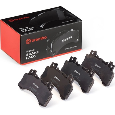 Sada brzdových platničiek, vždy 4 kusy v sade BREMBO P 50 182 (P50182)
