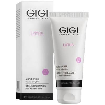 GIGI Lotus Овлажняващ крем за суха кожа, 100 ml
