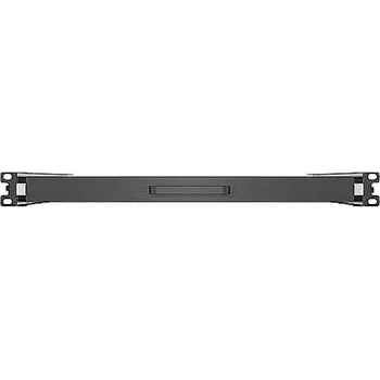 Lanberg 19" fixed shelf 1U / 480x780mm, max load capacity up to 120 kg, black (AK-1016-B)