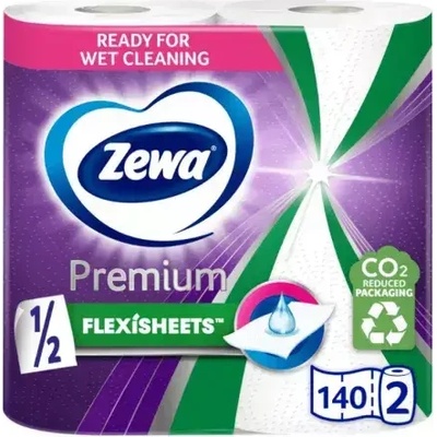 Zewa Premium Flexisheets кухненска ролка 2пл, 2бр (89643803)