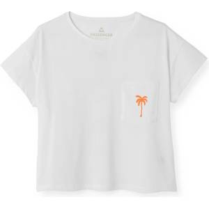 Passenger Дамска тениска Passenger Women's Stack Pocket T-Shirt - White - размер XL (916-6060-0215)