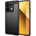 Techsuit Калъф за Xiaomi Redmi Note 13 5G - Carbon Silicone - Черен (KF2315575)
