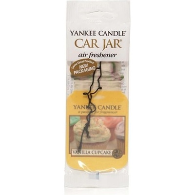 Yankee Candle Vanilla Cupcake papírová visačka