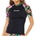 Rip Curl Дамска ликра Rip Curl Women's Molokai S/S Floral Insert Lycra - Black (150-5972-0113)