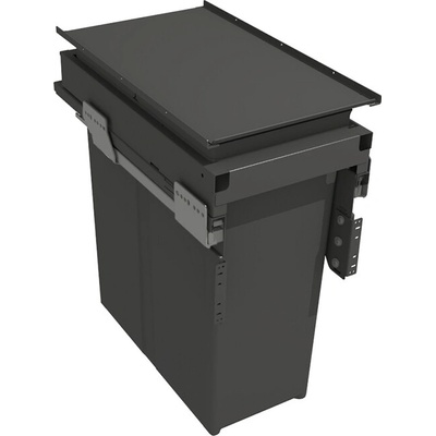 Gollinucci Sorter 580 EVO, 300 mm, 40 l, šedé, vrátane výsuvu a veka