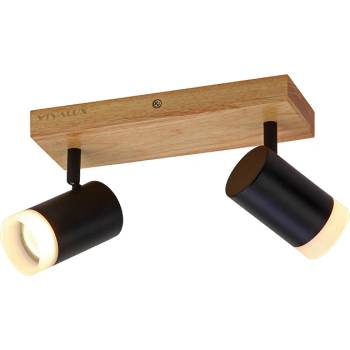 VIVALUX СПОТ SP729-2L BENITO 2х35W GU10 260x60x17см ЧЕРЕН (VIV004878)