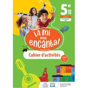 A mi me Encanta 5e - cahier d'activités - Ed. 2021 (ISBN: 9782017030515)