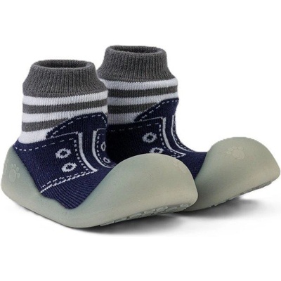 Chameleon ponožkové botičky Sneakers Blue – Zboží Dáma