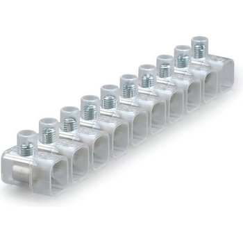 Scame Глуха клема за свързване на кабел 10мм2 прозрачна, блокче 10бр. - 812.378 (812.378)