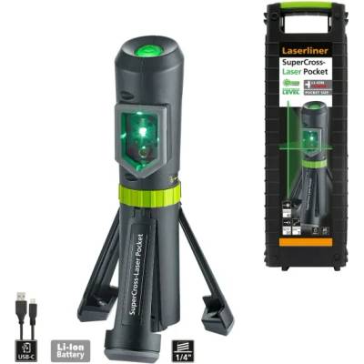 Laserliner Линеен лазерен нивелир Laserliner SuperCross-Laser Pocket Plus/ 40м (031.120A)