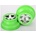 Traxxas диск 2.2/3.0" SCT сребърен-зелен (2)
