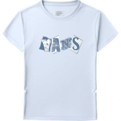 VANS tričko Mix Collage Crew Ss Tee Soft Slate H90