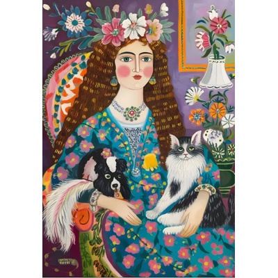 Alipson Puzzle - Puzzle The Animal Lady - 1 000 piese