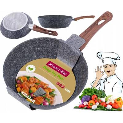 Kamille Tradiční pánev Venga granitová 32 cm
